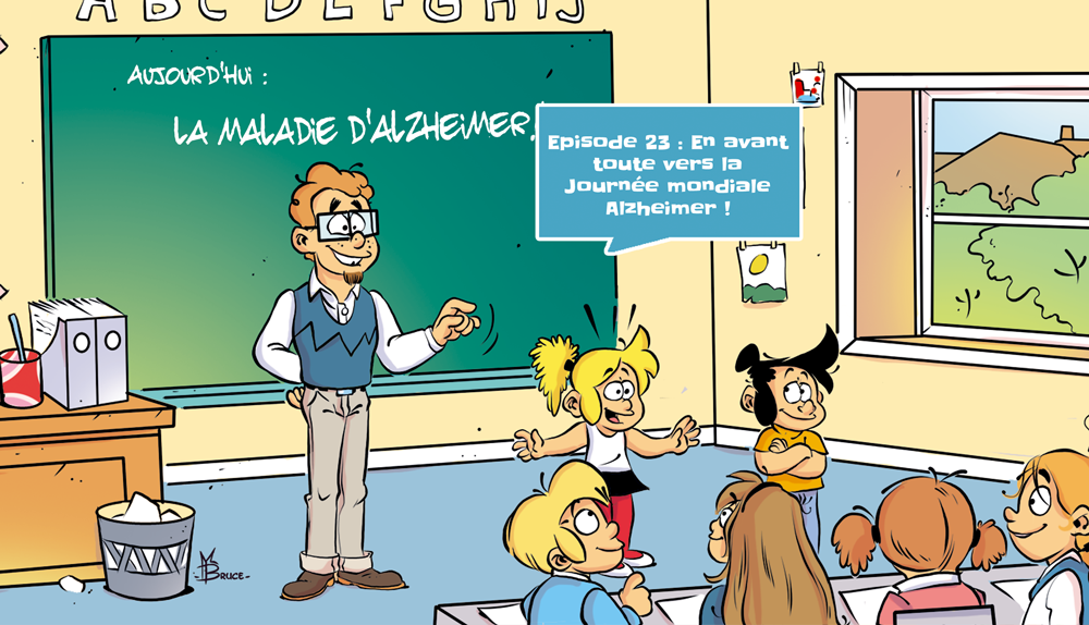 AlzJunior : expliquer la maladie d'Alzheimer aux enfants