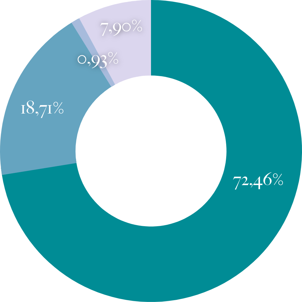 Nos comptes - répartition des dépenses de Vaincre Alzheimer